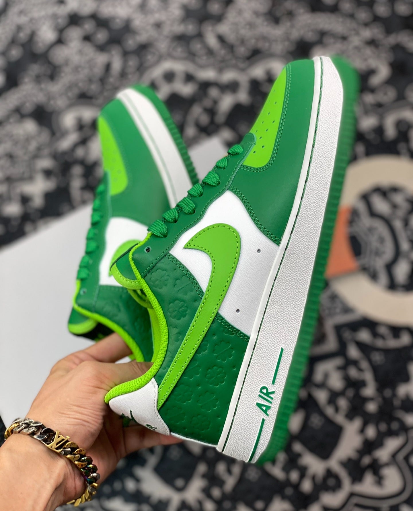 Nike Air Force 1 Low Shamrock St Patrick's Day Green AF1